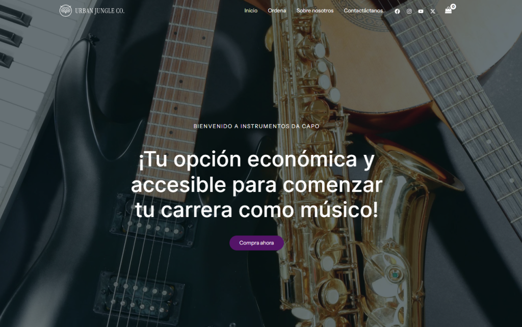Sitio web de Zara Rivera